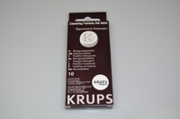 Rengöringstabletter, Krups espressomaskin